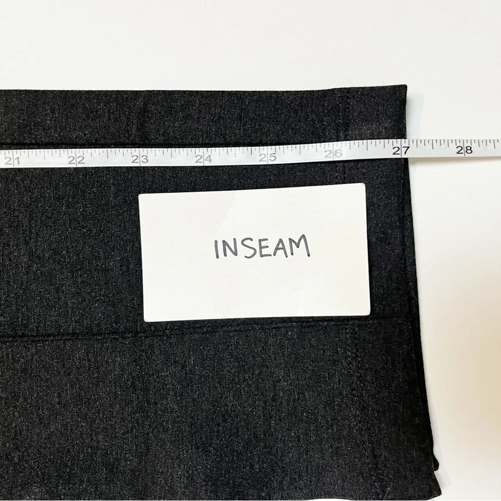 Universal Standard NWT‎ Smart Signature Ponte Pants XS charcoal gray side slit
